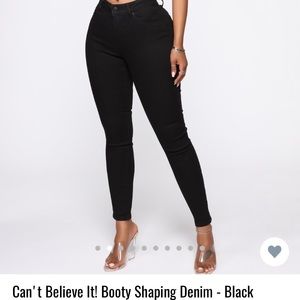 FashionNova Booty Enhancing Jeans